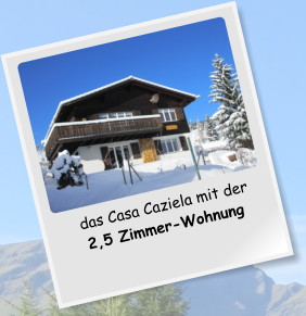 das Casa Caziela mit der2,5 Zimmer-Wohnung